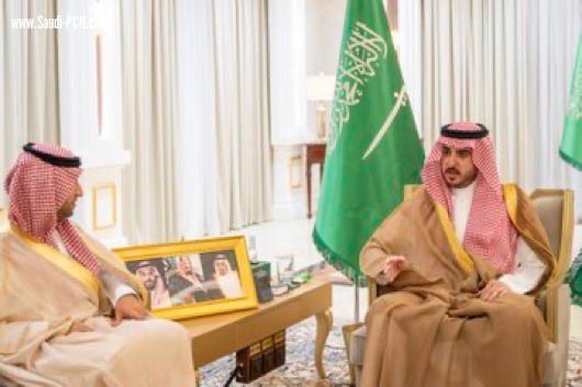 امير الجوف يستقبل بمكتبه اليوم الرئيس التنفيذي لمركز دعم هيئات التطوير
