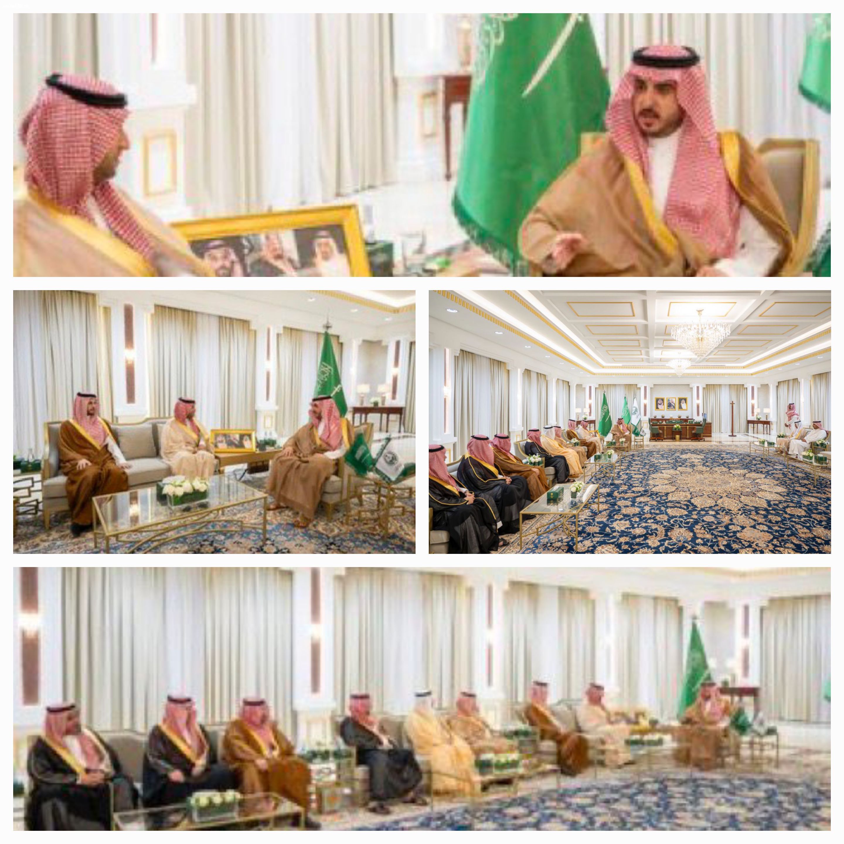 امير الجوف يستقبل بمكتبه اليوم الرئيس التنفيذي لمركز دعم هيئات التطوير