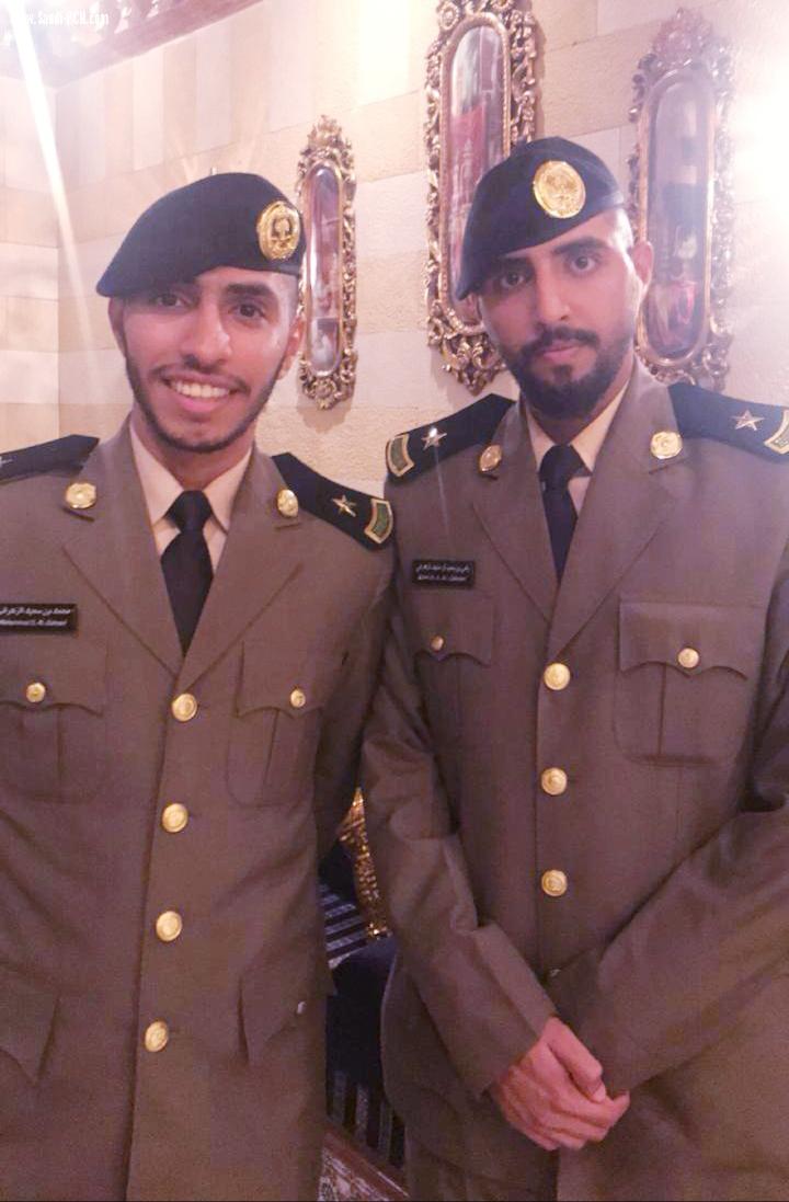 تخرج رامي ومحمد الزهراني من كلية الملك فهد الأمنية