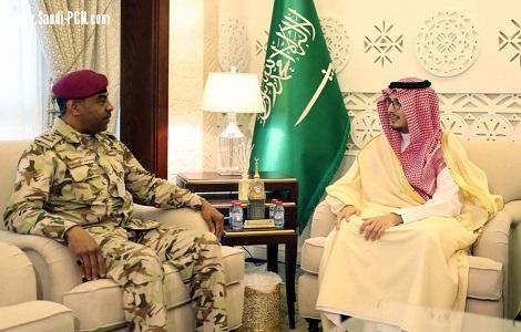 الأمير أحمد بن فهد يستقبل قائد قوات الأمن الخاصة بالمنطقة الشرقية