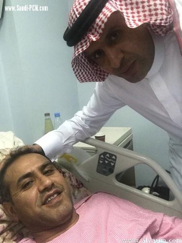 عملية  جراحية لحكم اليد حسن المهوس بعد الحادث المروري