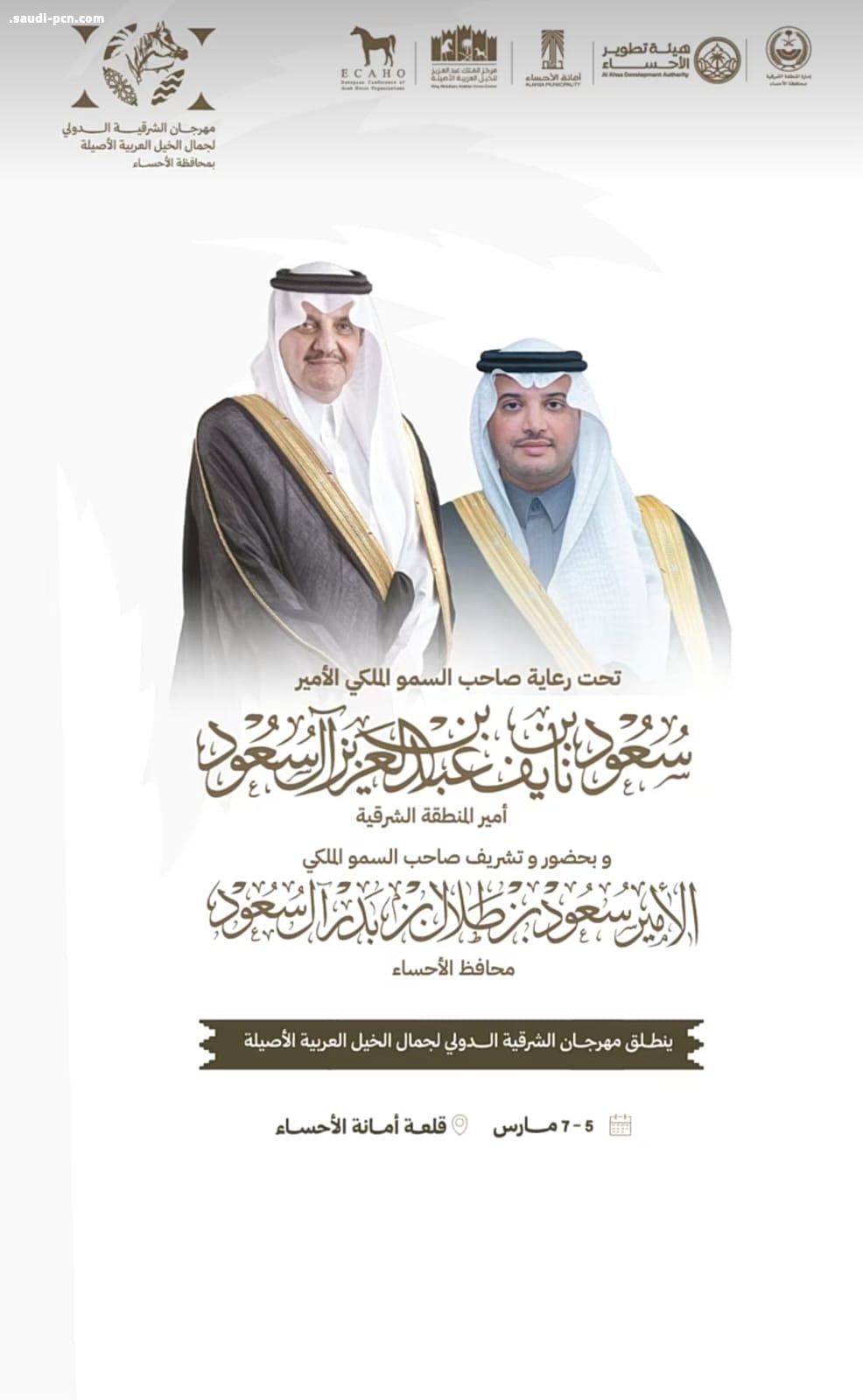 مهرجان الشرقية الدولي لجمال الخيل ٢٠٢٦ سينطلق