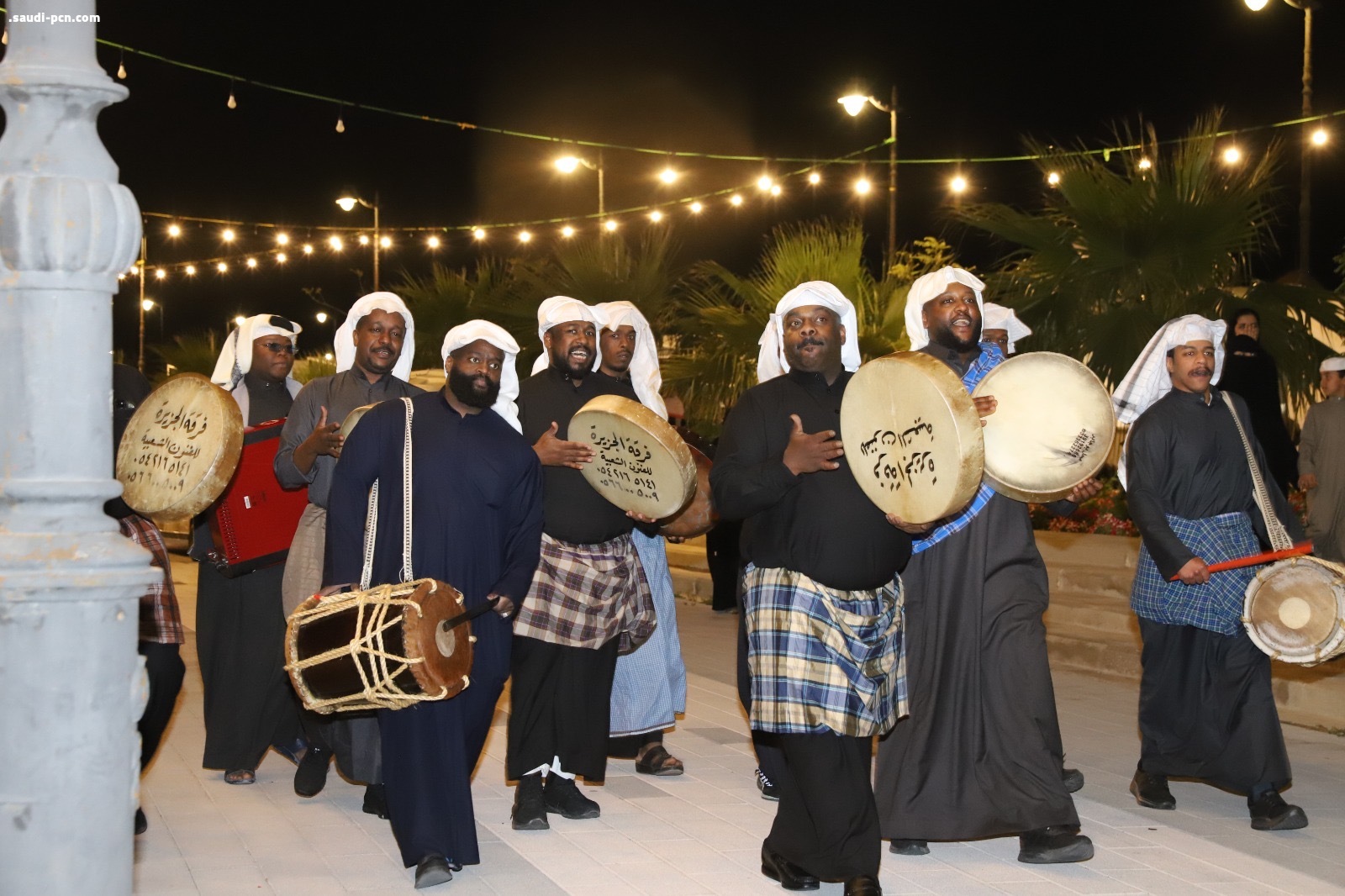 2000 زائر لفعاليات (قرقيعان) الوان الجبيل 