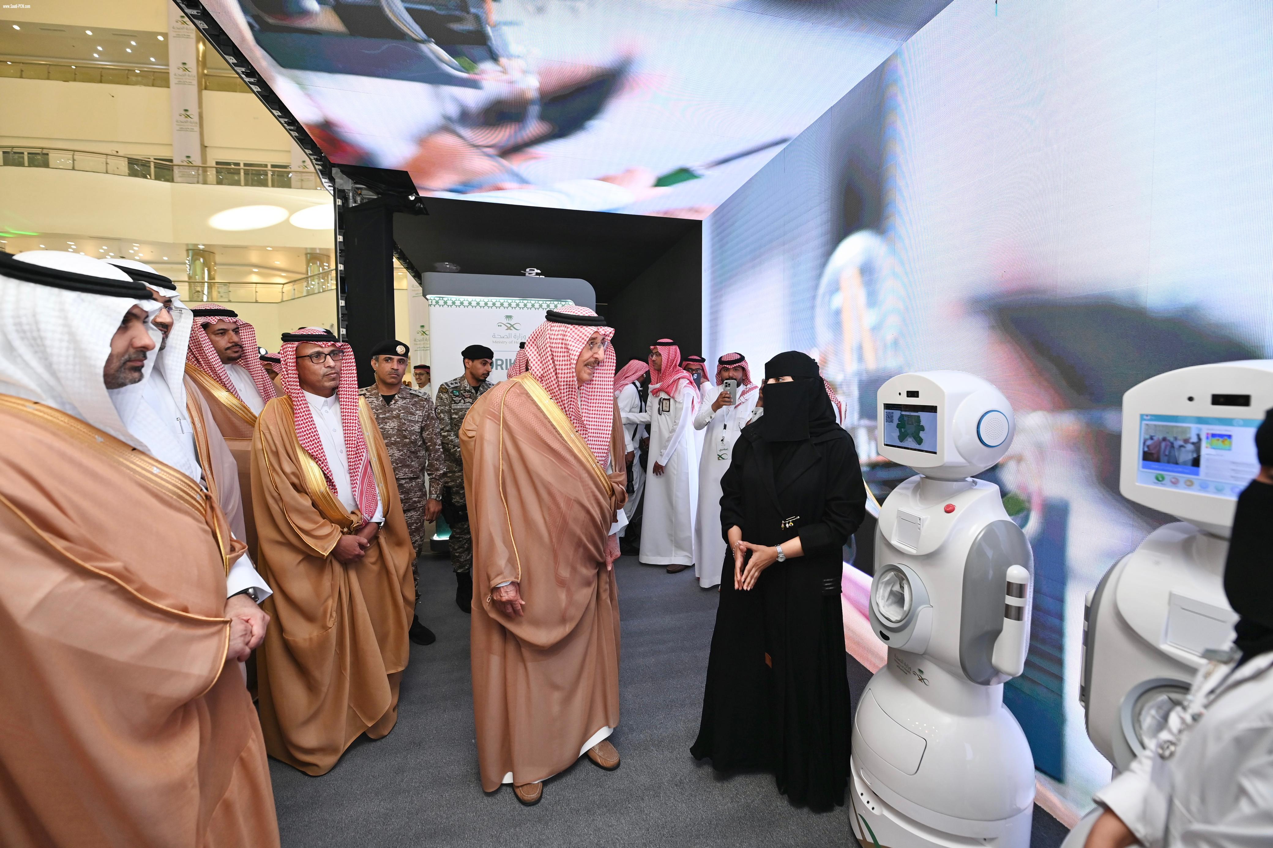 أمير منطقة جازان يدشن المرحلة الأولى بمستشفى جازان التخصصي