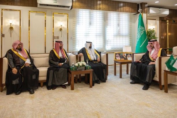الأمير فيصل بن نواف يلتقي مديري الإدارات الخدمية بمحافظة صوير