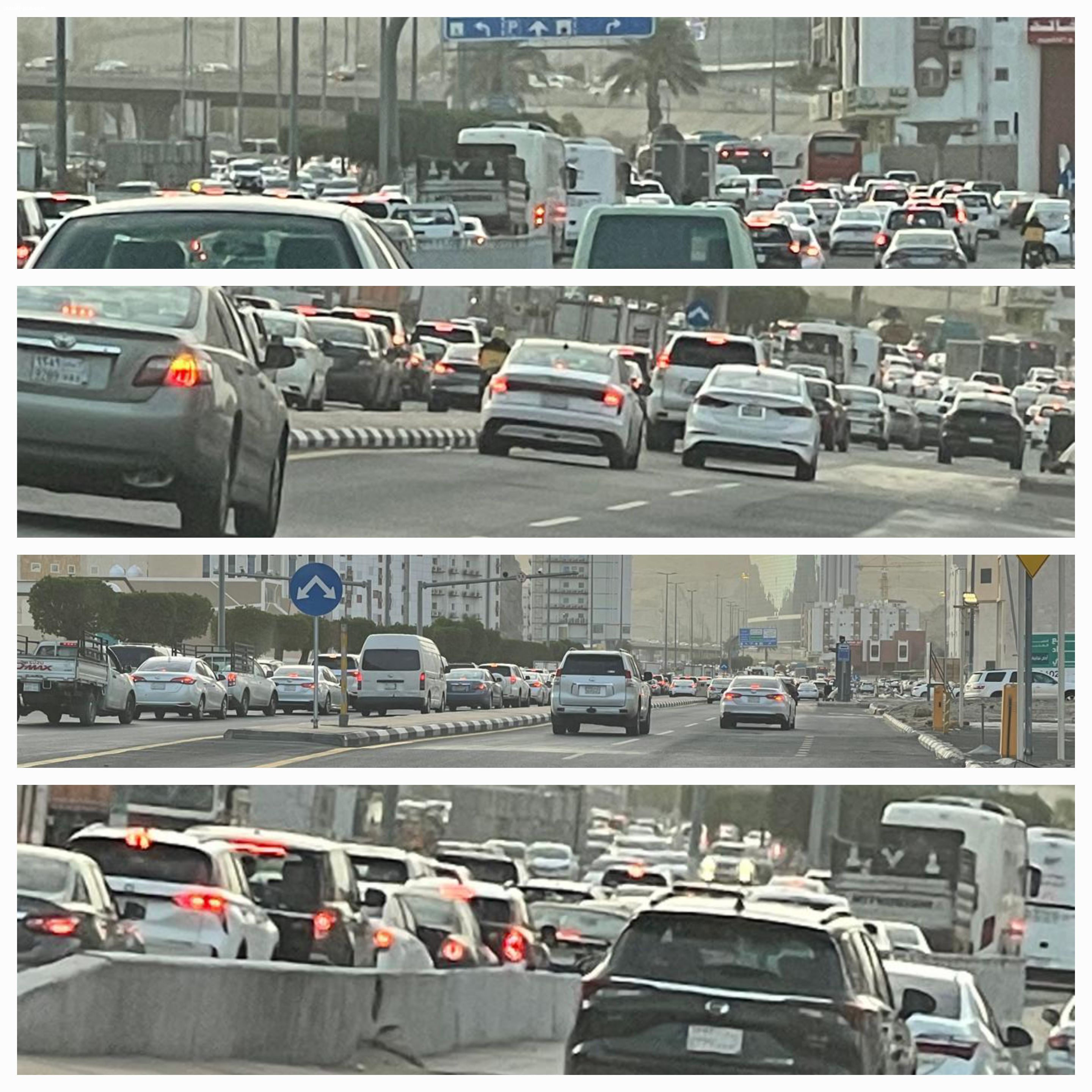 علاج إزدحام شارع ذات النطاقين  بطحاء قريش بمكة
