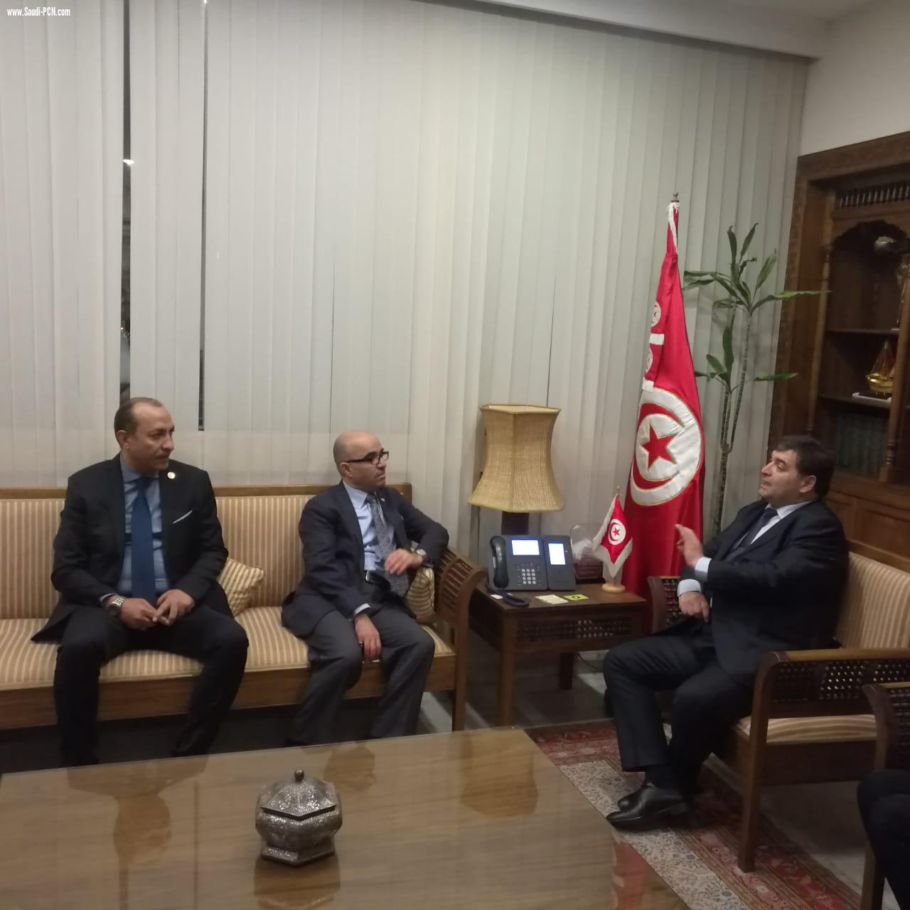 رئيس المنظمة العربية للسياحة يزور وزارةالسياحة التونسية