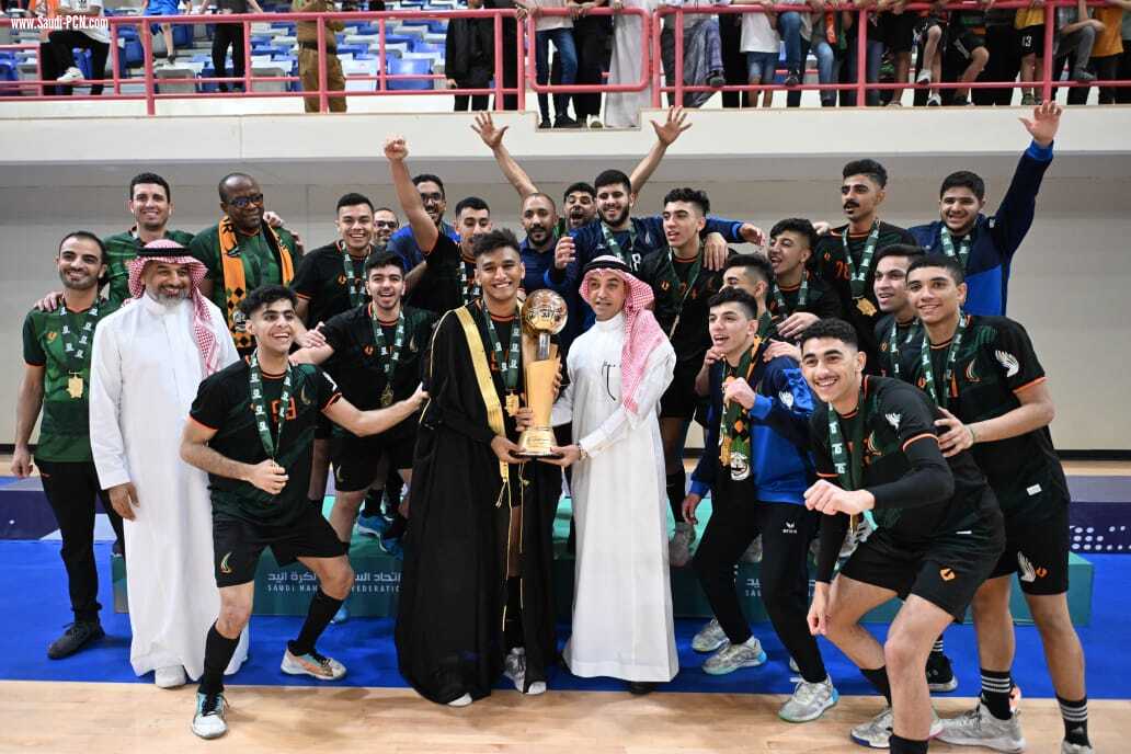النور بطلًا لكأس الاتحاد السعودي لكرة اليد للشباب في نسخته الأولى