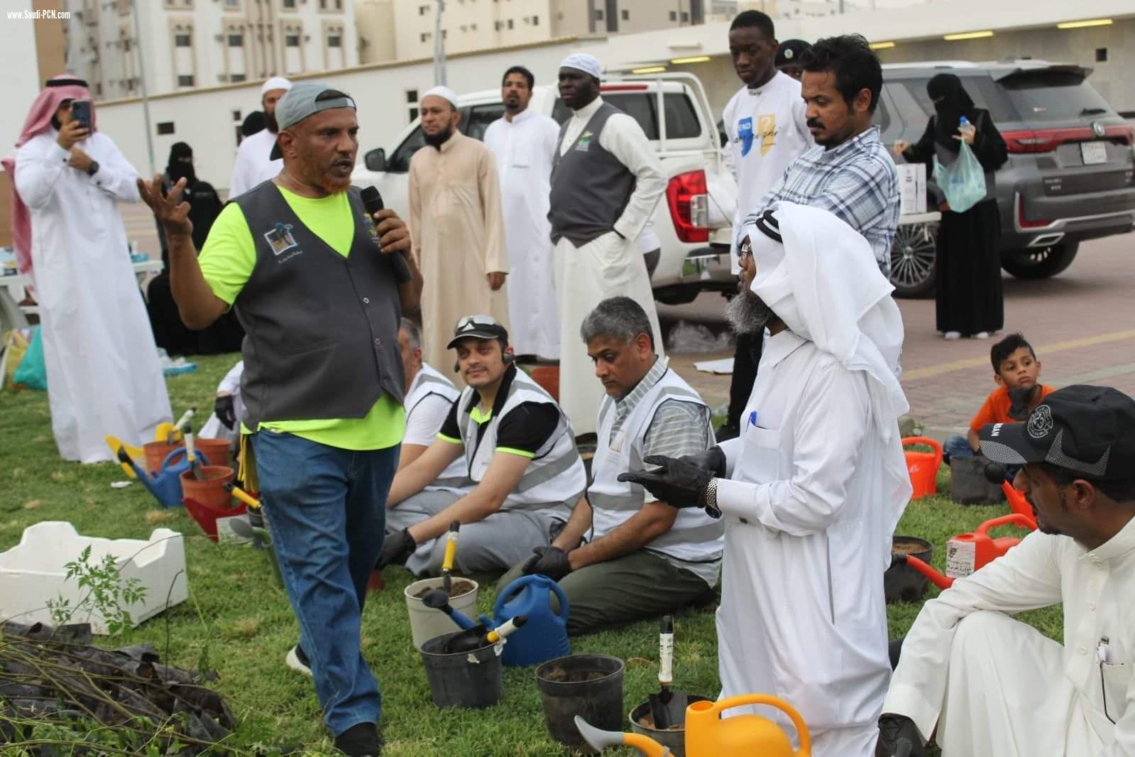 برعاية شبكة نادي الصحافة إدارة التطوع بمركز الأحياء بمكة تنظم ورشة عمل عن طرق الزراعة
