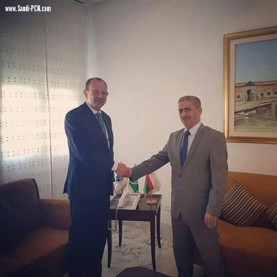 الأمين العام للمنظمة العربية لتكنولوجيات الإتصال والمعلومات المهندس محمد بن عمر  يلتقي بسفير سلطنة عمان في تونس 