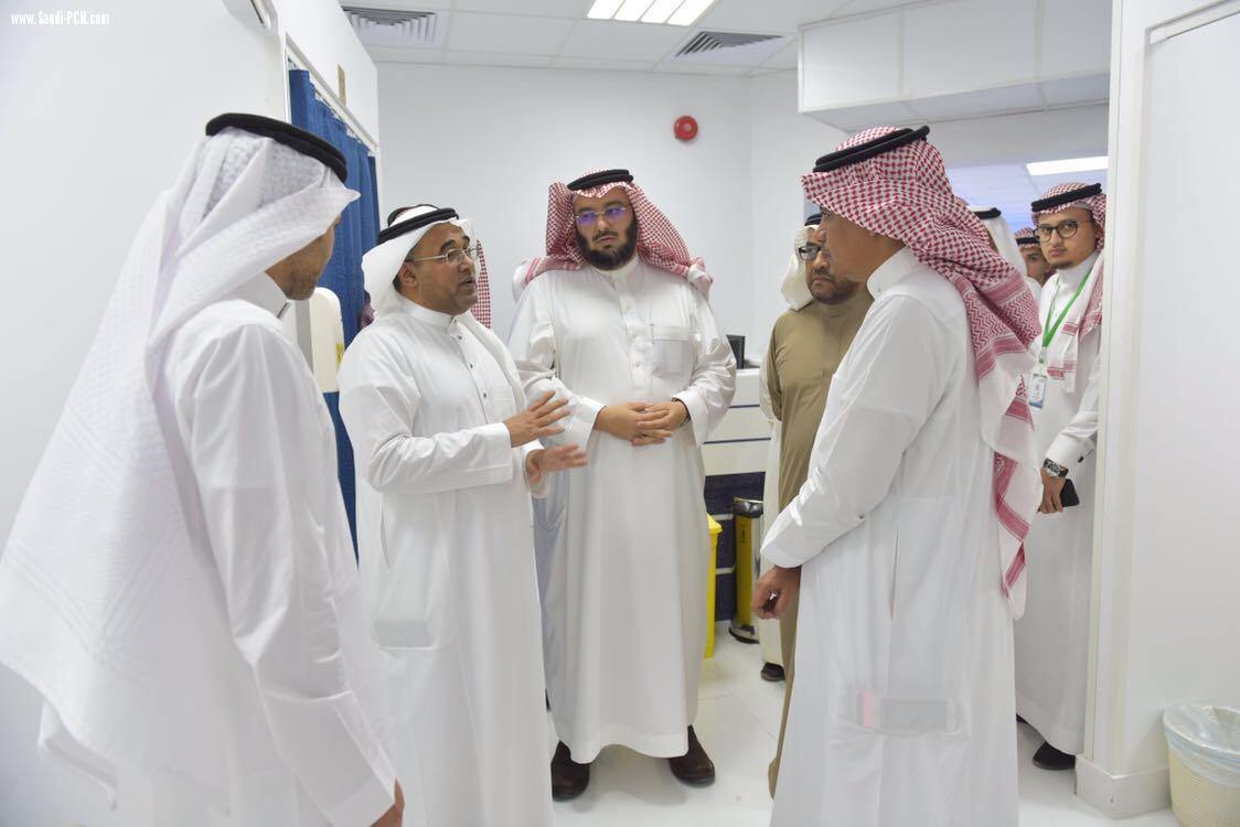 مدير صحة المدينة يفتتح وحدة علاج الأورام وأمراض الدم بمستشفى الملك فهد بالمدينة