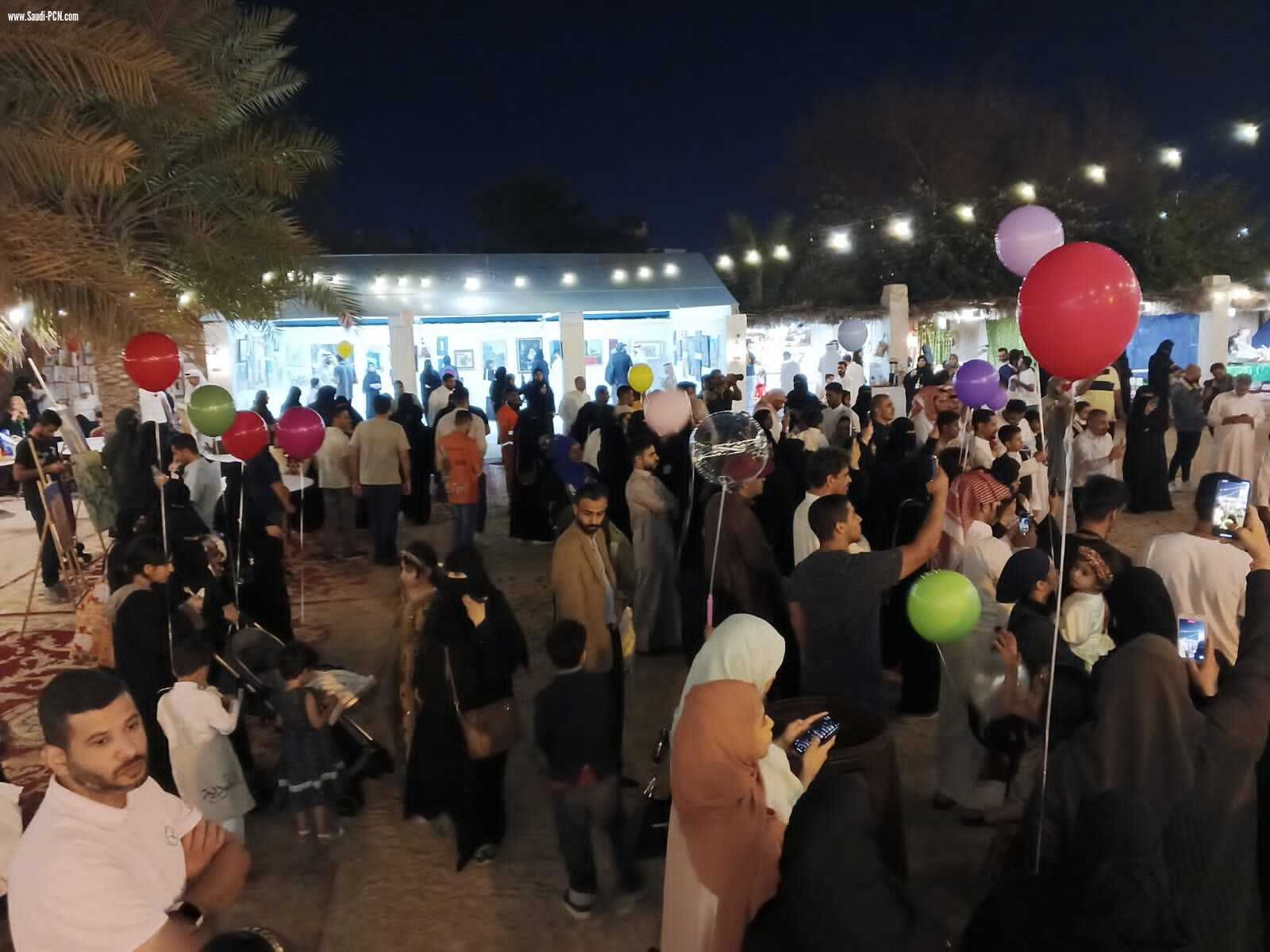 إحتفالية القرقيعان على أرض بستان تاروت 