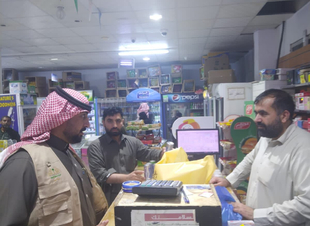 صحة البيئة بصوير تنفذ عدداً من الجولات الميدانية على المحلات التجارية  بالتزامن مع حلول شهر رمضان المبارك