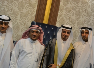 قائد متوسطة الركوبة الأستاذ علي المدخلي يحتفل بزواج محمد 