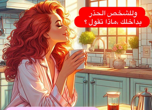 (وللشخص الحذر بداخلك ،ماذا تقول ؟)