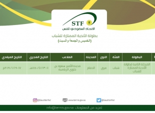 اتحاد التنس يطلق بطولة الأندية الممتازة للشباب 