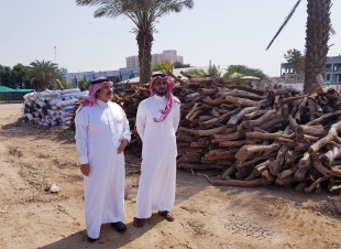 مصادرة٦٨طنا من الفحم والحطب المحلي في منطقة مكة المكرمة