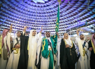 أمراء ووزراءيشرفون حفل زفاف بدر الجميح