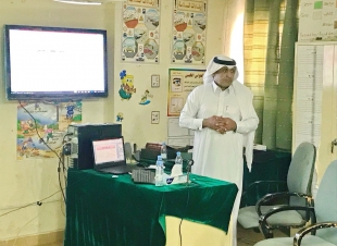  الارشاد الطلابي اللقاء المتماثل للمرشدين الطلابين بمكتب التعليم بصامطة