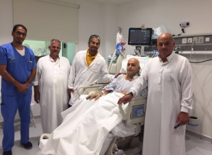 عملية قلب مفتوح عاجله لحاج فلسطيني بمجمع الملك عبدالله الطبي بجدة