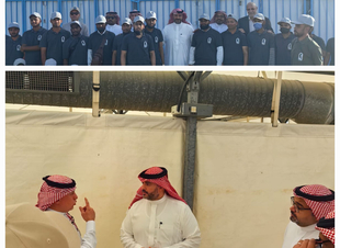 بافقيه يتفقد مخيمات أفريقيا غير العربية