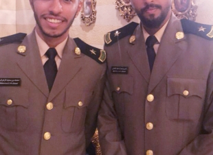 تخرج رامي ومحمد الزهراني من كلية الملك فهد الأمنية
