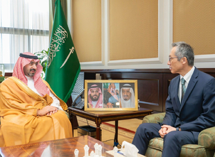 نائب أمير منطقة تبوك يستقبل سفير اليابان لدى المملكة   