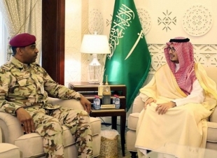 الأمير أحمد بن فهد يستقبل قائد قوات الأمن الخاصة بالمنطقة الشرقية