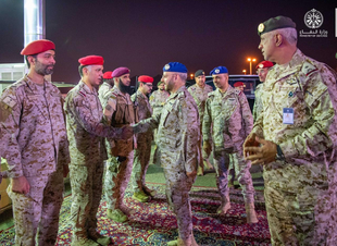 رئيس هيئة الأركان العامة يتفقد القوات المشاركة في مهام الحج لهذا العام ١٤٤٥هـ