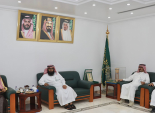 مدير عام هيئة الأمر بالمعروف بتبوك يزور مدير عام وحدة أعمال شركة المياه الوطنية  