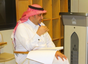 الاستاذ خالد الحازمي ينال درجة الماجستير من جامعة الامام