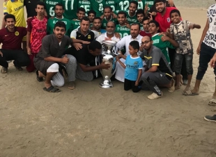   تتويج فريق الشهيد من الدهناء بمحافظة صبيا بطلا لدوري شهداء الواجب