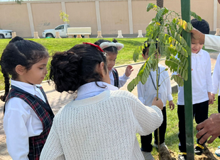 فعاليات اليوم العربي للبيئة غرب الدمام.