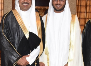 في ليلة من ليالي الفرح الجميل الأمير مشعل بن ماجد يشرف حفل زفاف يوسف أبن الدكتور عبد الله بن مرعي بن محفوظ