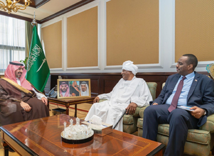 نائب أمير تبوك يستقبل القنصل العام لجمهورية السودان 