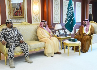أمير جازان بالنيابة يستقبل مدير عام المجاهدين بالمنطقة