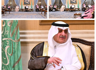 امير تبوك يستقبل المواطنين في  اللقاء الأسبوعي