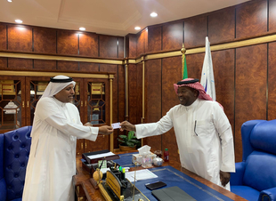الشيخ مسعر بن الأسمر الشعلان يُهنىء القيادة الرشيدة بمناسبة اليوم الوطني المجيد .