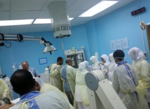 مستشفى الفرشة بعسير يستقبل ١٠ إصابات نتيجة حادث مروري مروع