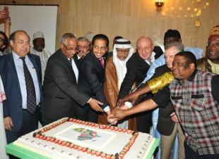 بحضور ضيف الشرف السفير خالد المفتي مدير الإدارة الأفريقية بالخارجية السعودية  السفارة المصرية في الرياض احتفلت بيوم أفريقيا الرابع والخمسين 2017