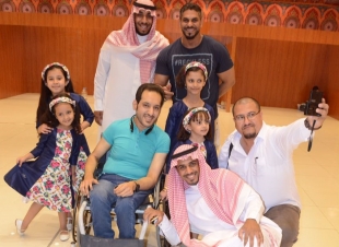 على شرف الشيخ راكان الصباح والأميرة مضاوي بنت خالد  افتتاح مهرجان 