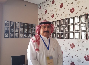 الدكتور الدرورة في بيت صحافة طنجة