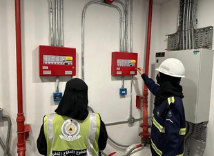  حملة السلامة في المباني العالية ..