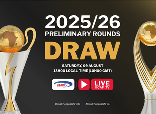 (الكاف) يُجري قرعة الأدوار التمهيدية لمنافسات الأندية توتال إنيرجيز 