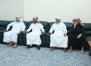 مدير فرع هيئة حقوق الأنسان يزور مدير مكتب العمل