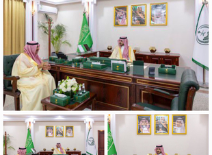 أمير الجوف يزور مراكز محافظة دومة الجندل ويستقبل في مكتبه بالمحافظة محافظها ومديري الإدارات الأمنية والخدمية