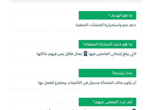 تمديد إعفاء المنشآت الصغيرة من دفع المقابل المالي                      
