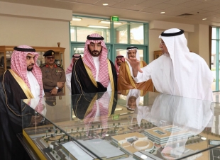 الأمير عبد الله بن بندر يشهد حفل  تخريج الدفعة الخامسة عشر من طلاب المعهد السعودى الياباني للسيارات