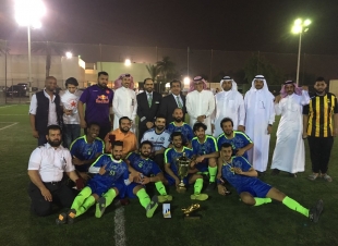 إختتام الدورة الأولى لكرة القدم بالدمام للشركة السعودية للخدمات الأرضية