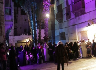 حضور رائع لمسرحية شارع العزوة  في موسم جدة التاريخية